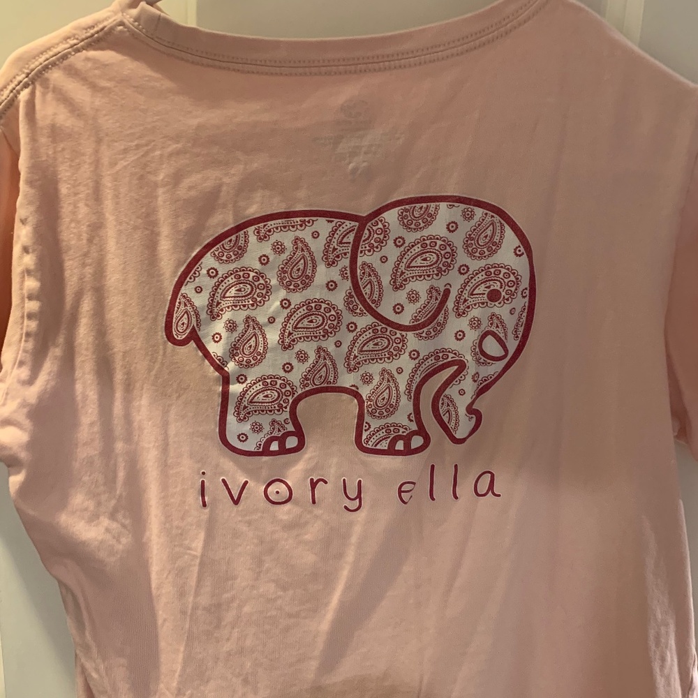 Ivory ELLA Pink Tee
